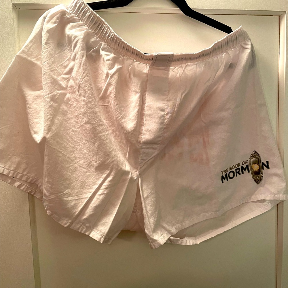 Book of Mormon Musical Hanes Boxers XL I’ve Got Maggots in my Scrotum